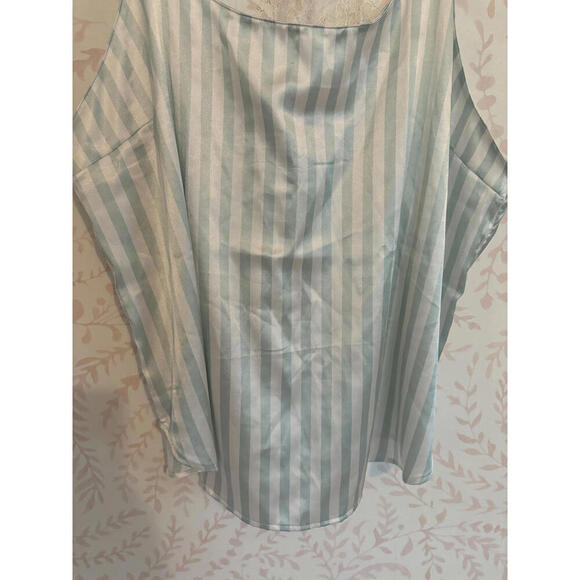 FALL CLEARANCE NWT Victoria's Secret Elegant Striped Satin Camisole XL - Picture 5 of 8
